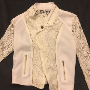 Dresses, rompers, corset, and white jacket!